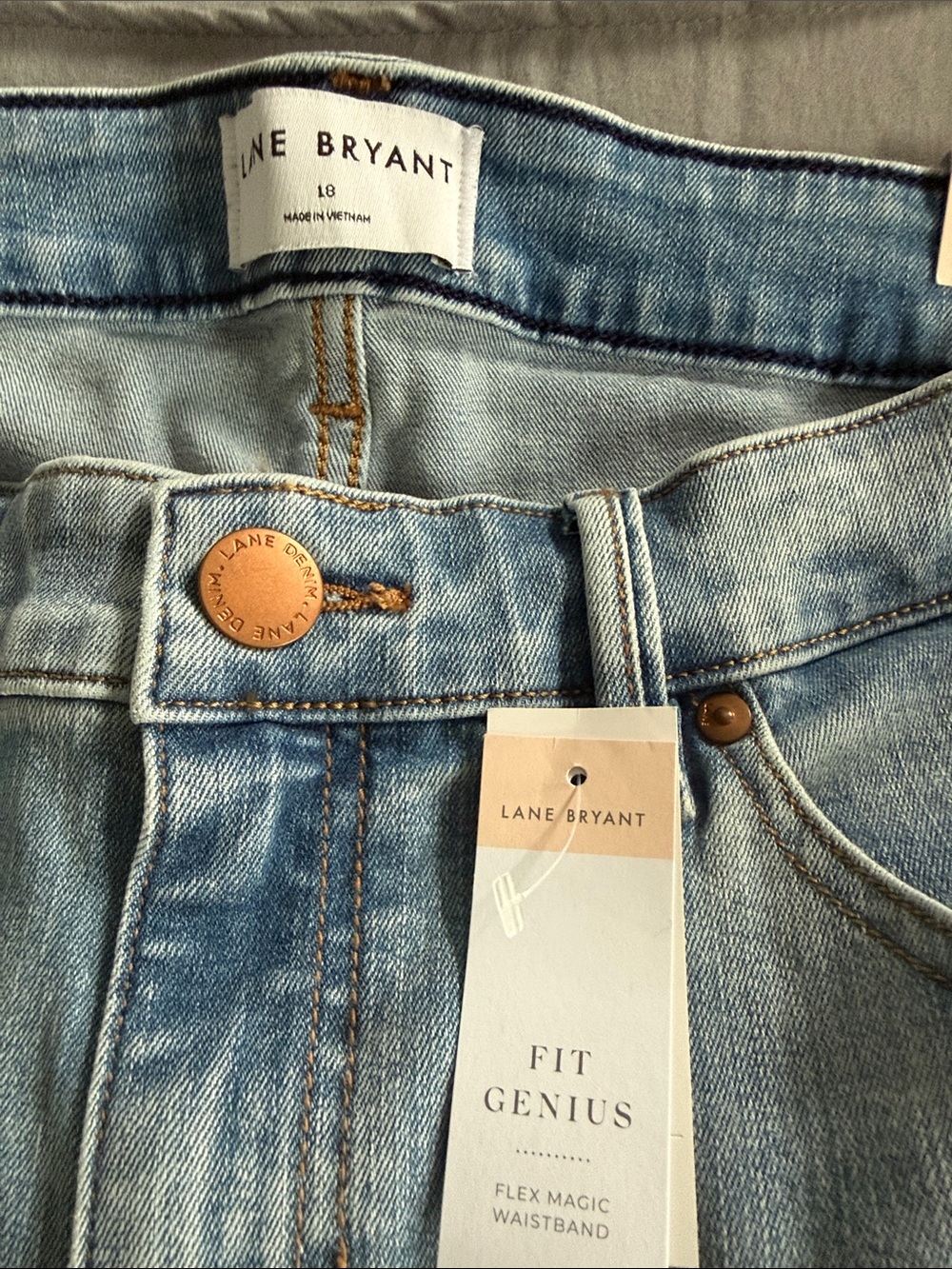 Lane Bryant Light Blue High-Rise Women's Jeans
